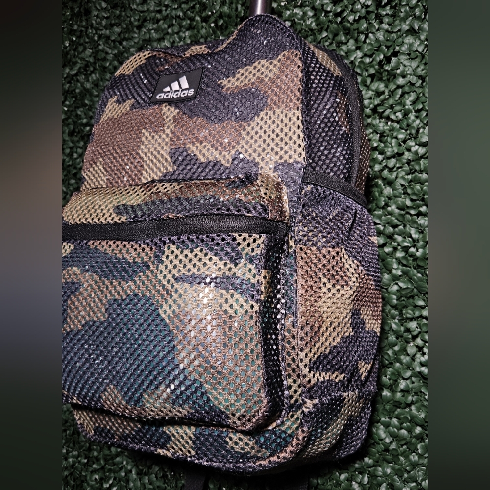 Adidas Camouflage Backpack for Men - Picture 3 of 9